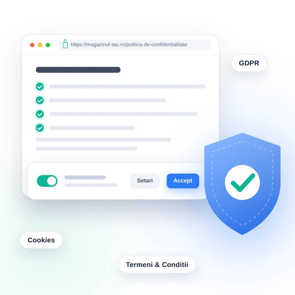 Implementare modul gdpr